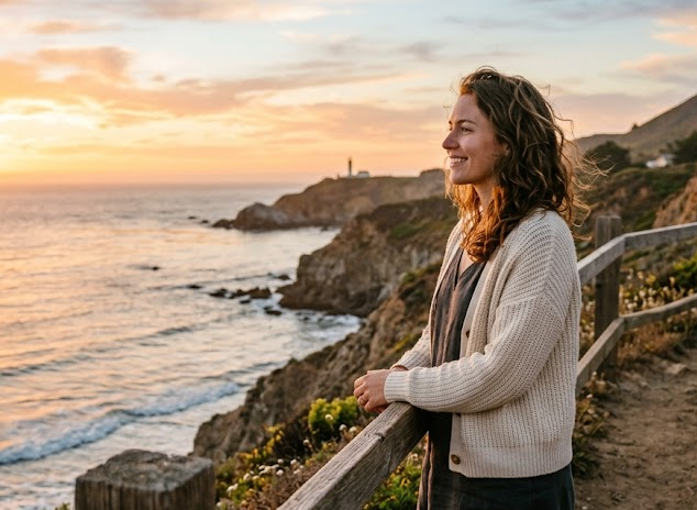 Illustrazione benessere visivo quotidiano